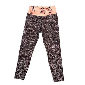 Nanette Lepore Workout leggings, with multi color dot design, size small